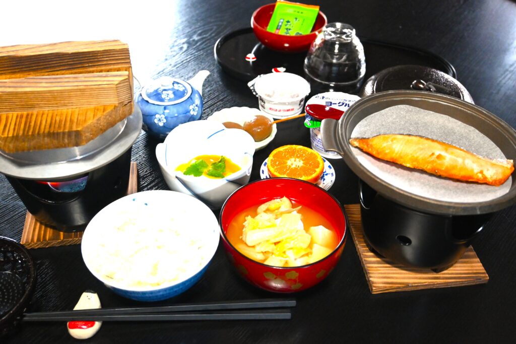 ご朝食の一例